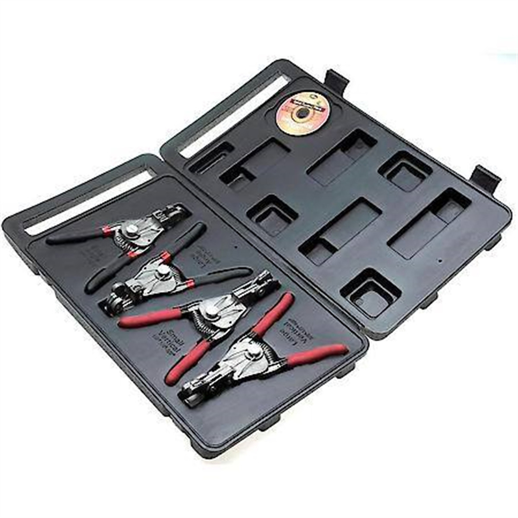 Direct Source International Quick Release Pliers Set — 4-Piece, Includes Case, Model# DSIQRP4S-P